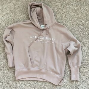 Abercrombie & Fitch hoddie, size small, beige